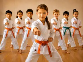 Illustration Karate Shotokan Enfants